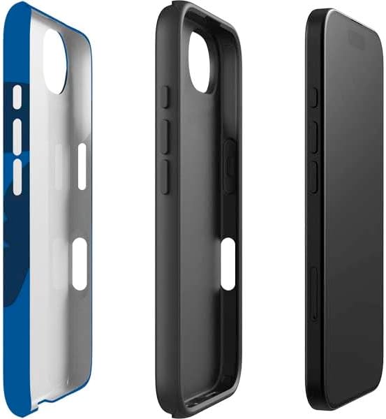 Skinit Impact Phone Case Compatible with iPhone 16e - Officially Licensed NFL Buffalo Bills Double Vision Design