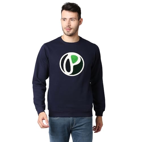 Image of Pepe Jeans Men's Cotton Blend Crew Neck Sweatshirt