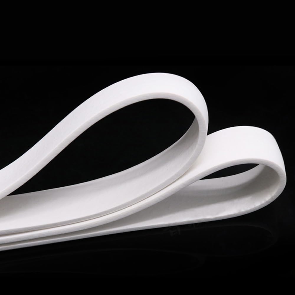 1pc 300cm Silicone Foam Strip - Soundproof & Weatherproof Door & Window Seal Gasket, White Rubber Foamed Tape(5x30mm)