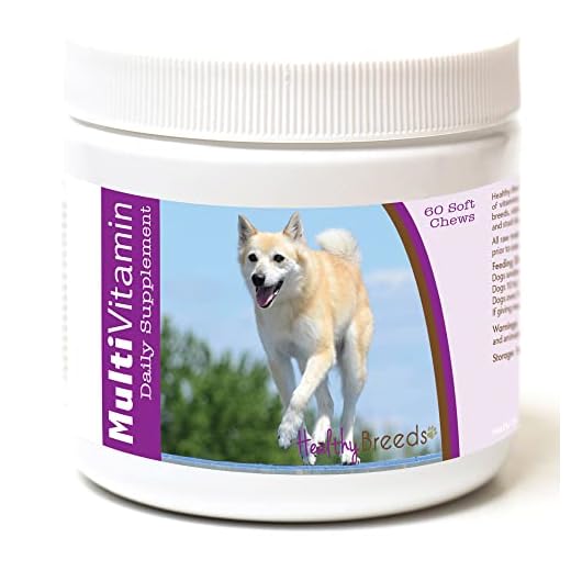 Healthy Breeds Norwegian Buhund Multi-Vitamin Soft Chews 60 Count