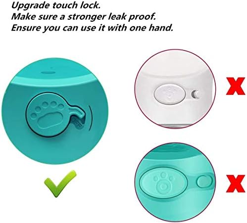 RIGHTWELL Dog Water Bottle 350ml Portable Dog Water Bottle,Travel Water Bottle with Dispenser Drinking Bowl - Pets Water Bottle Suitable for Walking Travelling Drinking