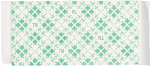 Image of 3M 4032 Natural Polyurethane Double Coated Foam Tape, 1 inch width x 2 inch length rectangles (pack of 324)