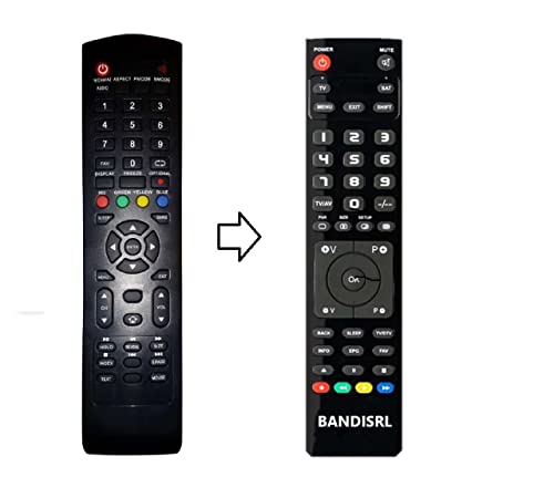SU2018 Telecomando compatibile per TV AKAI solo