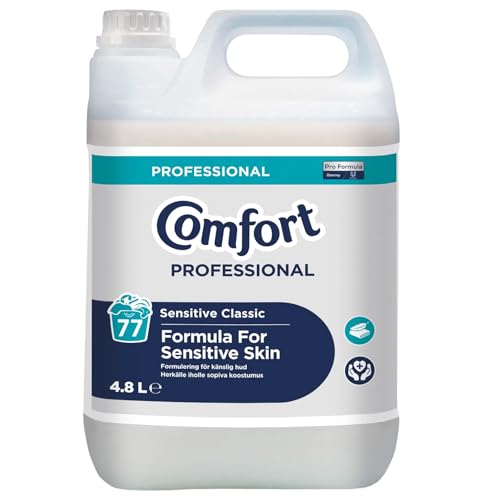 Image of Fabric Softener 4.8L (77 Washes) | Concentrated Laundry Conditioner for Soft, Fragrant Clothes | Long-Lasting Freshness & Static Reduction