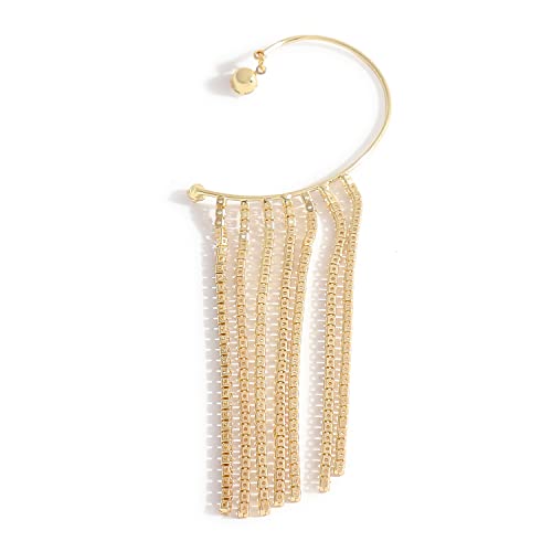 Image of SOHI Designer Cuff Earrings for women & girls, cute earrings for girls, fancy earrings for women stylish, fashion jewellery for women, Light Weight stylish, Cuff Earring, One Ear Cuff, Ear wire