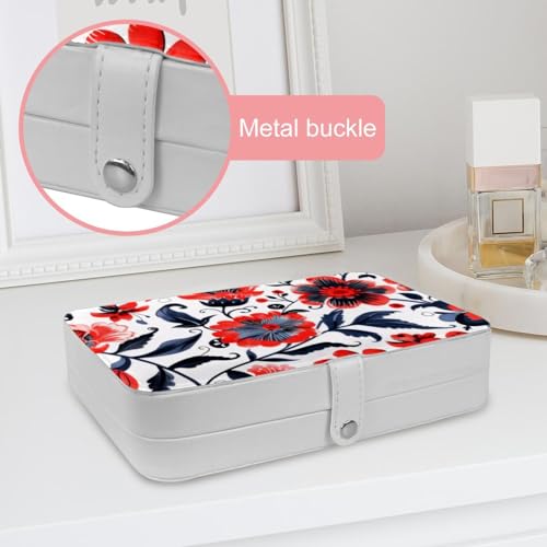Boîte bijoux voyage compacte pour ne plus emmêler vos colliers en vacances