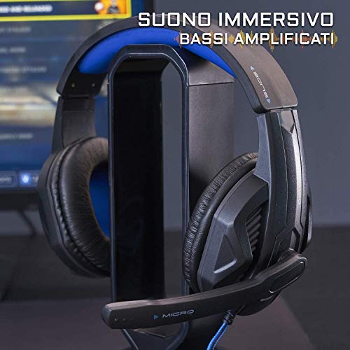 THE G-LAB Combo Selenium 4-in-1 Gaming-Tastatur mit Hintergrundbeleuchtung, Gaming-Maus 3200 DPI, Gaming-Kopfhörer, rutschfestes Mauspad, kompatibel mit PC/PS4/PS5/Xbox One - Image 5