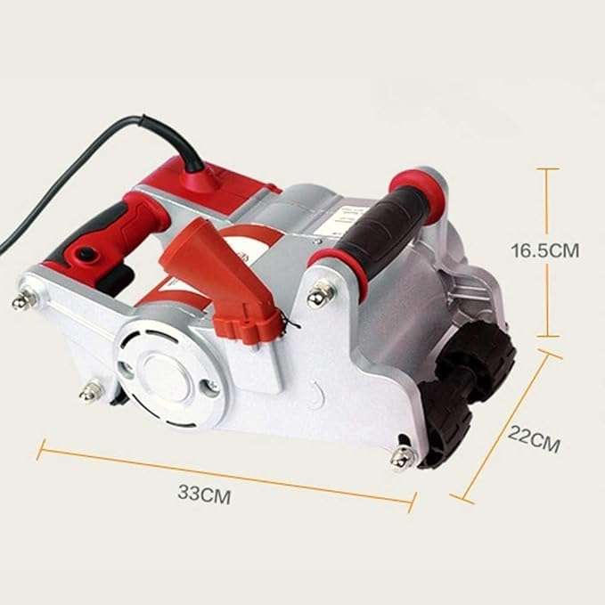 Máquina libre de polvo del cazador de pared 1100W con las hojas de 25mm y 35m m, perfects para el cemento, la arena, y el corte de ladrillo - herramienta de ranurado eficaz para las