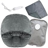 湯たんぽ 充電式 フットウォーマー ひざ掛け付き