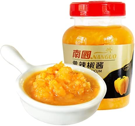 Nanguo Spicy Yellow Pepper Chili Sauce, 4.76 Oz