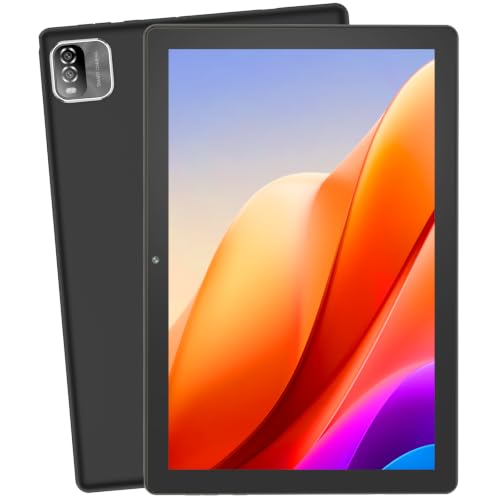 Image of 10 in Android Tablet 64GB+1TB, 1280x800 IPS Dual Camera 6000mAh (Black)