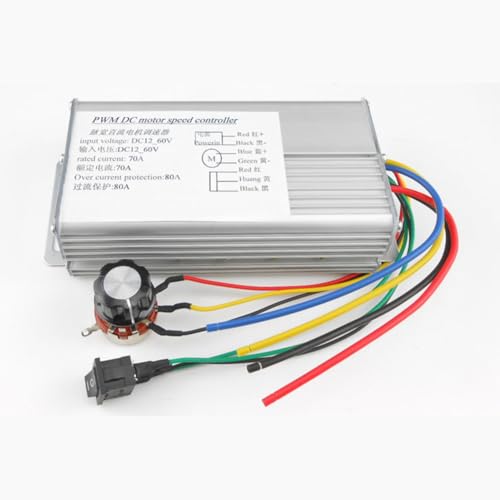 Controlador de motor de CC con potencia de 4000W y modulación PWM 5