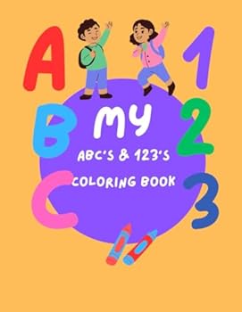 Paperback My ABC's & 123's Coloring Workbook Book