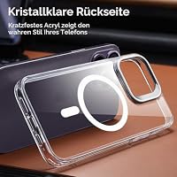 ESR Classic Hybrid für iPhone 14 Pro Max Hülle mit Flex-Ständer, Klar – Ansicht 7