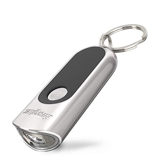 LED Keychain Flashlight By Energizer - Bright, Durable Metal Body, Drop-Resistant, Ultra Compact Keychain Light, Batteries Included