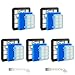 Produktbild 5 Stück Staubsauger Filter für Philips Power Cyclone 5 Filter, Kompatibel mit Power Pro Compact, Active, City, FC9332, FC9331, FC9555, FC9550, FC9334, fc9333, FC9330, FC8010/01, FC8010/02