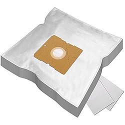 Bs4798 Ufesa Set 20 Bolsas de aspiradora + 2 Filtros para Clatronic CTC BS 1205, BS1205, BS 1267, BS1267, BS 1227 N, BS1227N, BS 901 EST