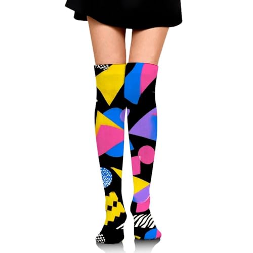 Women's Knee High Stockings Fashion Dress Decor Socks Cozy Compression Socks