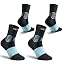 Black Blue - 2 Pairs