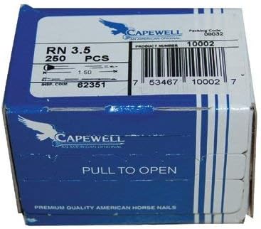 Capewell Horseshoe Nails, 3.5, Race