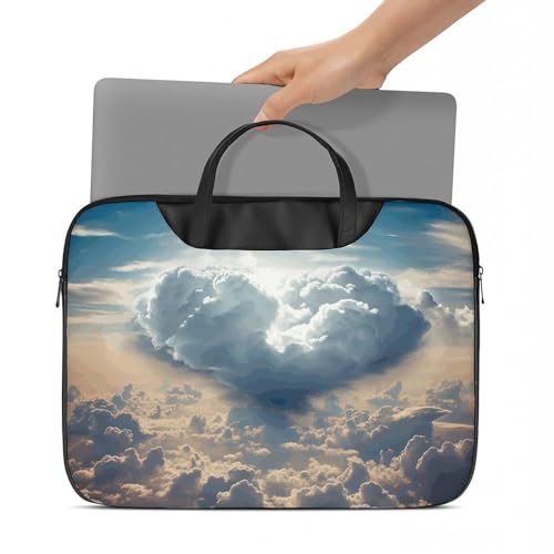 Bolso para laptop impermeable con asa, 17 pulgadas miniatura 2