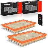 A-Premium 2-PC Engine Air Filter Compatible with Infiniti & Nissan & Saab