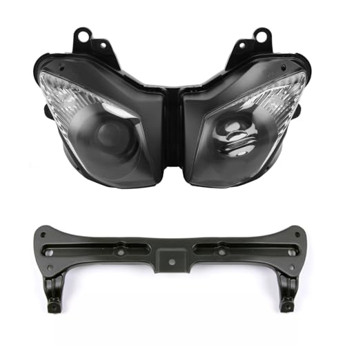 Phare moto avant pour Kawasaki Ninja ZX10R 2008-2010 avec son support de fixation inclus