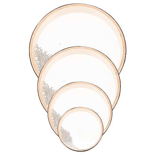 SUPVOX 4pcs Wave Drum Educational Hand Drum Instrument for Music Development Safe and Smooth Edges for Parent Interaction Enhances Hearing and Coordination Skills