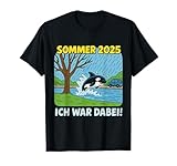 Sommer Outfit 2025 Männer Frauen Herren lustig Aufdruck Tier T-Shirt