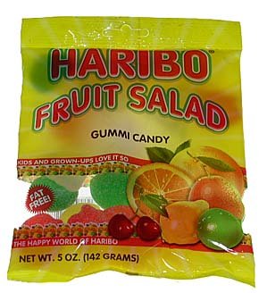 Haribo Gummi Fruit Salad Bags