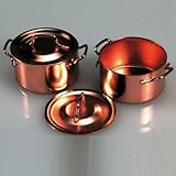 kupfertöpfe Gemacht mit exquisiten Detail efco – Miniatur Topf mit Deckel, Kupfer, 3,5 cm