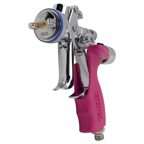Image of GripFx Ergonomic Paint Spray Gun Grip for SATA SATAjet 4000 5000 5500 (Left Handed, Pink)