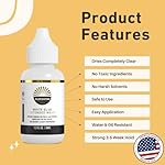 Sunshine Hair Replacement Glue - Extended Hold for Poly and Lace Hairpiece, Wig, Toupee Systems - Invisible, Waterproof Bonding Glue, Skin Safe - Image 2
