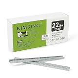 Kimsing 22 Gauge 71 Series Galvanized Upholstery Staples, 3/8-Inch Crown 1/4-Inch Leg Length, Fine W