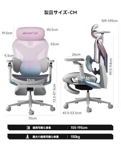 AutoFull(オートフル) G7 オフィスチェア の商品画像 1