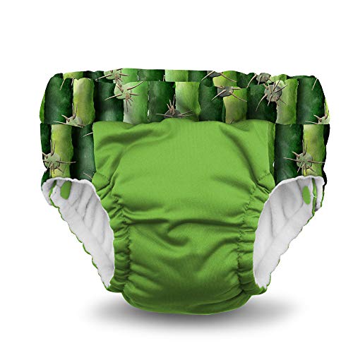 Image of Kanga Care Lil Learnerz Reusable Toilet Training Pants (XSmall - Prickles & Tadpole)