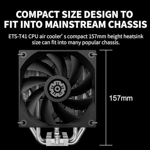 Refroidisseur de processeur ENERMAX à pales inversées et roulement hydraulique durable