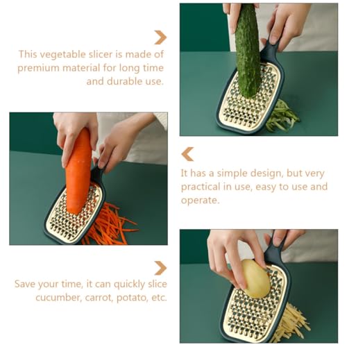 Rallador Manual de Acero Inoxidable para Papas y Zanahorias miniatura 3