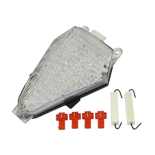 Feu arrière moto LED clignotant intégré Yamaha R6 RJ15 feu stop optique
