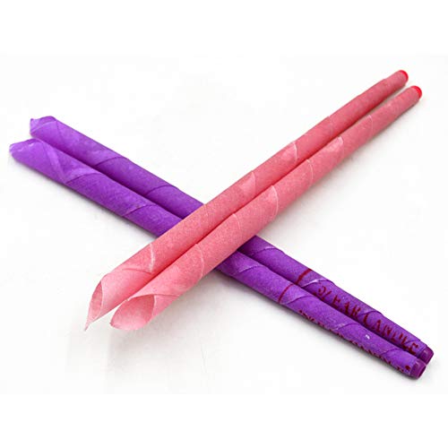 Orecchio candele, candele di cera d' api naturale