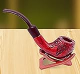 Lmgy's Tobacco Pipe,Pear Wood Pipe, Handmade Wood Smoking Pipe, Perfect Beginner Pipe Kit for...