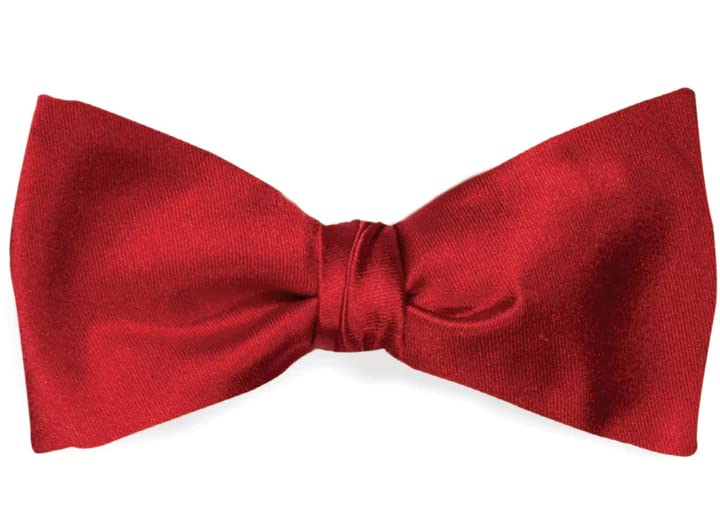 Papillon à nouer rouge soie accessoire de costume homme Illogico taille unique