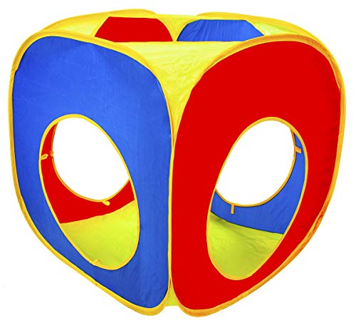 BalanceFrom 5-Piece Ball Pit Tents and Tunnels, Toddler Jungle Gym Play Tent with Play Crawl Tunnel, Pit Balls NOT Included, Multiple