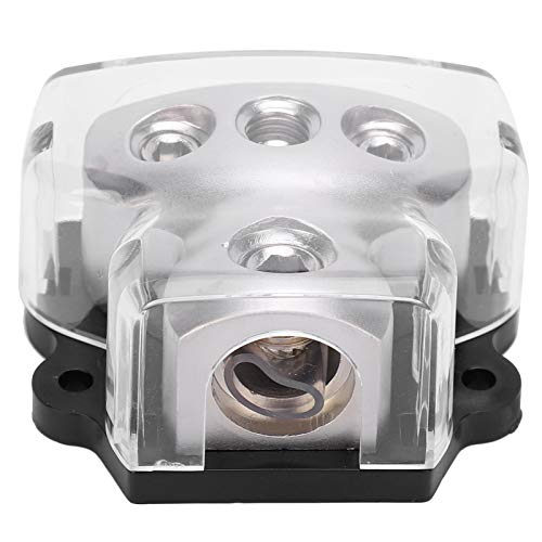 HiFiスピーカーDIY自動車用1イン3アウト亜鉛合金オーディオ電源ケーブルスプリッター防錆ヒューズホルダー分配ブロック HiFiスピーカーDIY自動車用1イン3アウト亜鉛合金オーディオ電源ケーブルスプリッター防錆ヒューズホルダー分配ブロック