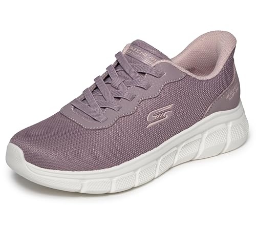 SKECHERS(スケッチャーズ) ハンズフリー スリップインズ ボブス スポーツ B フレックス フレックス ルーシー 117324 洗濯機洗い可 レディース スニーカー