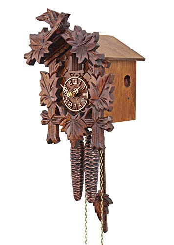 Herrzeit By Adolf Herr Cuckoo Clock - The Traditional Vine Leaves Ah 80/1 #TOP2