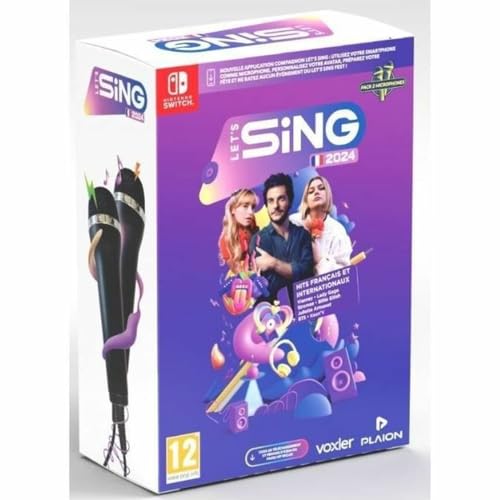 Let's Sing 2024 Nintendo Switch-Spiel Mit 2 Mikrofonen