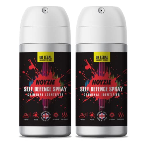 Noyzie Self Defence Spray UK Legal Pepper Spray Alternative for M...