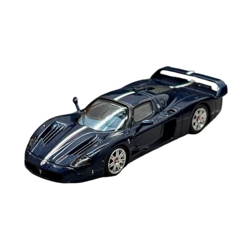 Miniature Maserati MC12 1/64 pour décor de garage, réplique en métal réaliste pour passionnés