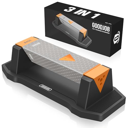 Extra Large 3-Side Grit Diamond Stone